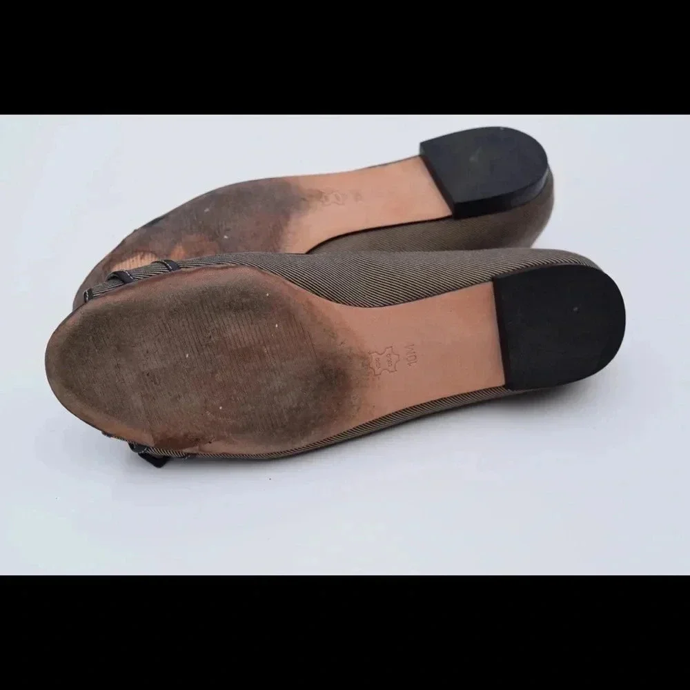 Michael Kors peep toe flats